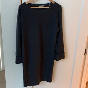 Vince Charcoal Grey Sweater Dress